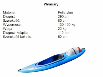 Kajak jednoosobowy FUN